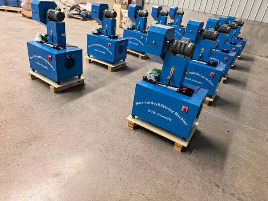 İyi bir fiyat. 2 İnç Mavi Renkli Elektrikli 6'dan 51mm'ye kadar Hortum Kesme ve Sıyırma Makinesi, Koruyucu Cihazlar ile 220V / 380V Gerilim ve 10 Değiştirilebilir Kalıp Bir Makinede İki Fonksiyon online
