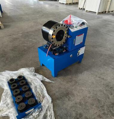 İyi bir fiyat. 2 İnç DX68 Model Mavi Renk Elektrikli Hidrolik Hortum Sıkma Makinesi Standart Sıkma Aralığı 6mm'den 51mm'ye Farklı Voltaj 10 Kalıp Hassasiyet ve Saatte 200 Adet Verimlilik online